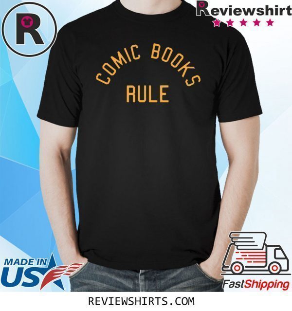 COMIC BOOKS RULE TEE SHIRT