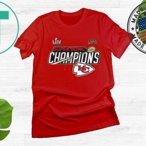 Champions Trophy Kansas City Chiefs Super Bowl LIV Tee Shirts