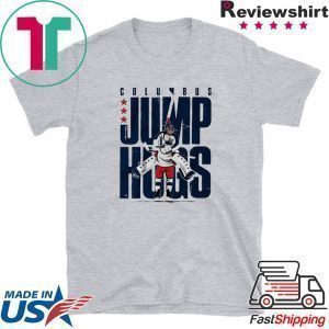 Columbus Jump Hugs Tee Shirts