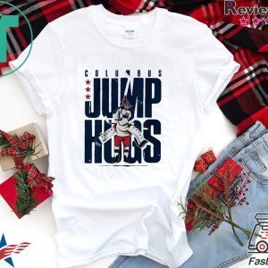 Columbus Jump Hugs Tee Shirts