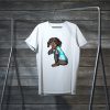 DACHSHUND I LOVE MOM TATTOOS TEE SHIRTS