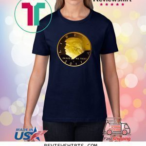 Donald Trump Gold Coin Unisex TShirt