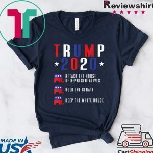 Donald Trump President 2020 Election Senate House Political Tee Shirts
