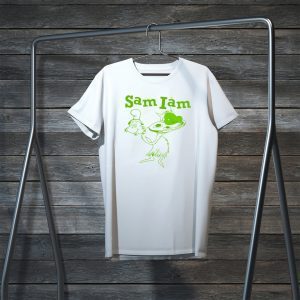 Dr Seuss Sam I Am Green Eggs and Ham Shirt