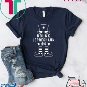 Drunk Leprechaun # 6 Matching Green St Patricks Day Tee Shirts