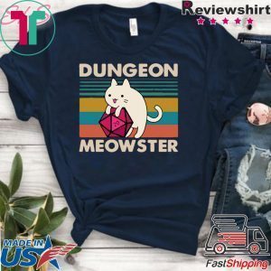Dungeon Meowster Vintage Tee Shirts