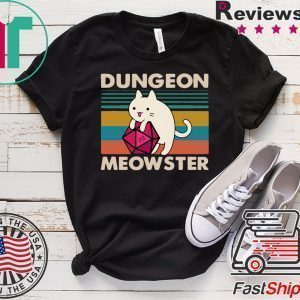 Dungeon Meowster Vintage Tee Shirts