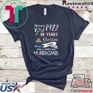 February 1922 Girl 98 Years Old Tee Shirts