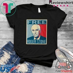 Free Roger Stone Political Prisoner Tee Shirts