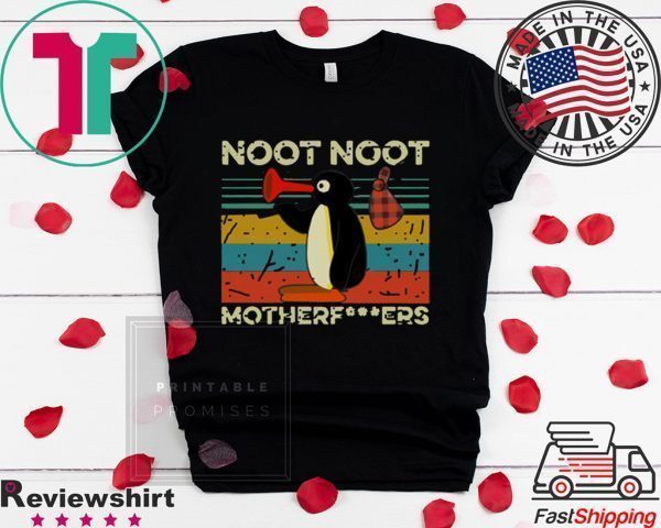 Funny Pingu Noot Noot Motherfucker Womens T-Shirt