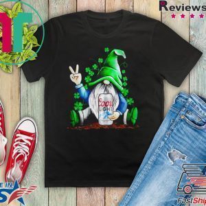 Gnomes Lucky Hug Coors light St Patricks Day Tee Shirts