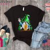 Gnomes Lucky Hug Fireball St Patricks Day Tee Shirts
