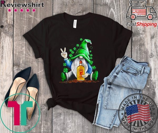 Gnomes Lucky Hug Fireball St Patricks Day Tee Shirts