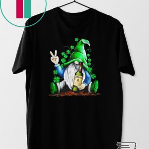 Gnomes Lucky Hug Jameson Irish Whiskey St Patrick’s Day Tee Shirts