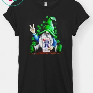 Gnomes Lucky Hug Pabst Blue Ribbon St Patricks Day Tee Shirts