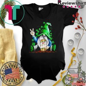 Gnomes Lucky Hug Pabst High Life St Patricks Day Tee Shirts