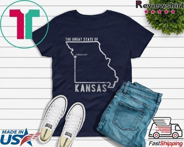 Great State of Kansas Tee Shirts