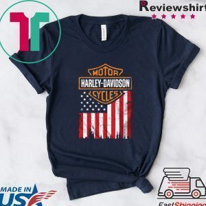 Harley-Davidson Motor Cycles Of American Tee Shirts