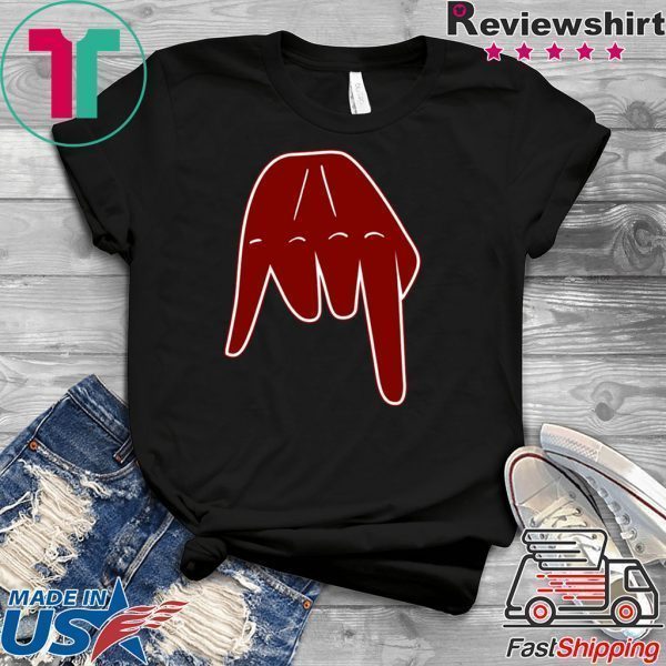 Horns Down Hand Tee Shirts