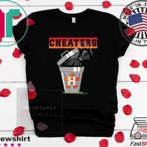 Houston Trashtros Asterisks Cheaters Trash Can Tee Shirts