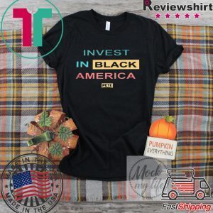 INVEST IN BLACK AMERICA TEE SHIRTS