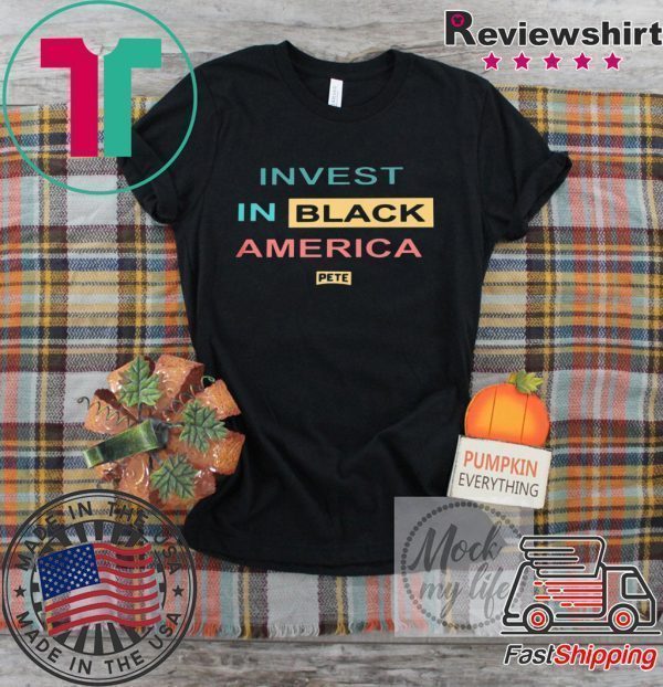 INVEST IN BLACK AMERICA TEE SHIRTS