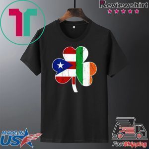 Ireland Irish Puerto Rican St Patrick Day Tee Shirts