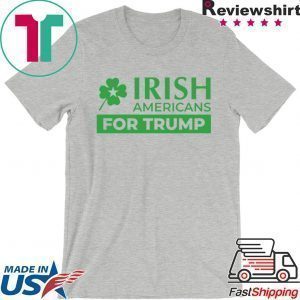 Irish Americans for Donald Trump Tee Shirts