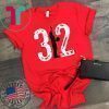 Jones 32 Red Tee Shirts
