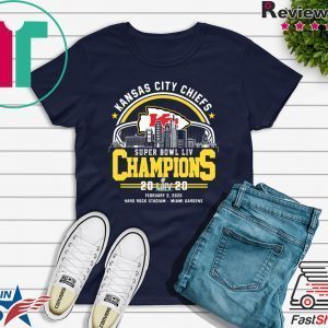 Kansas City Chiefs City Super Bowl Liv Champions 2020 Tee Shirts
