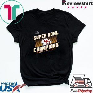 Kansas City Chiefs NFL Pro Line by Fanatics Branded Red Super Bowl LIV Champions Tee Shirts