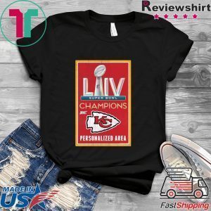 Kansas City Chiefs Super Bowl LIV Champions 2020 Tee Shirts