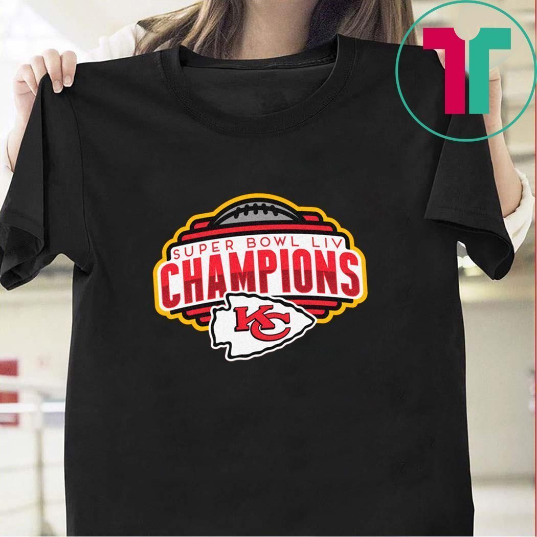 Kansas City Chiefs Super Bowl LIV Champions Tee Shirt - Teeducks