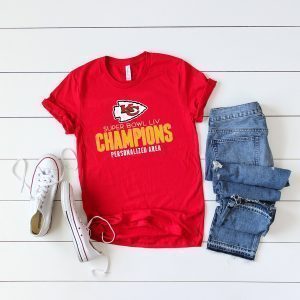 Kansas City Chiefs Super Bowl LIV Championship Tee Shirts
