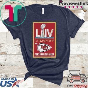Kansas City Chiefs Super Bowl LIV Champions 2020 Tee Shirts