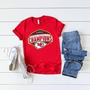 Kansas City Chiefs Super Bowl LIV Champions Tee Shirt