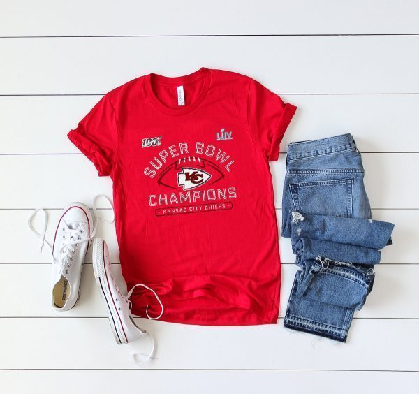 Kansas City Chiefs Super Bowl LIV Champions 2020 Tee Shirt