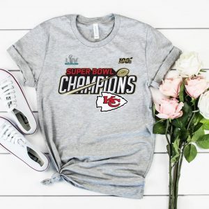 Kansas City Chiefs Super Bowl LIV Champions Tee Shirts