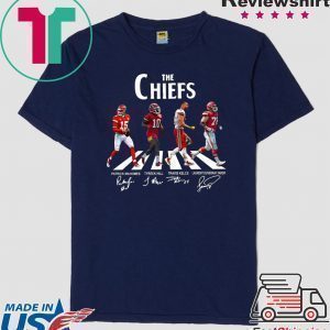 Kansas City Chiefs The Chiefs Abbey Road Signatures Tee Shirts