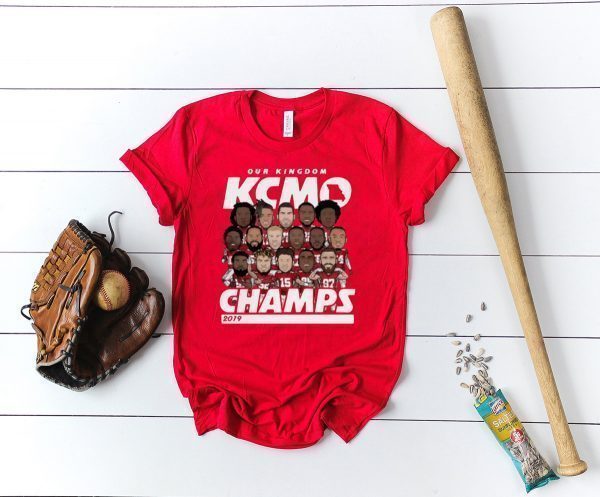 Kansas City Football 2019 Champs Tee Shirts