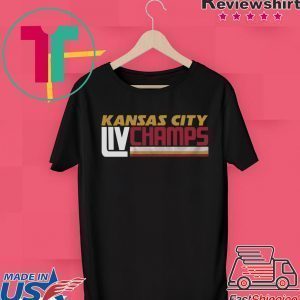 Kansas City LIV Champs Kansas City Football Tee Shirts