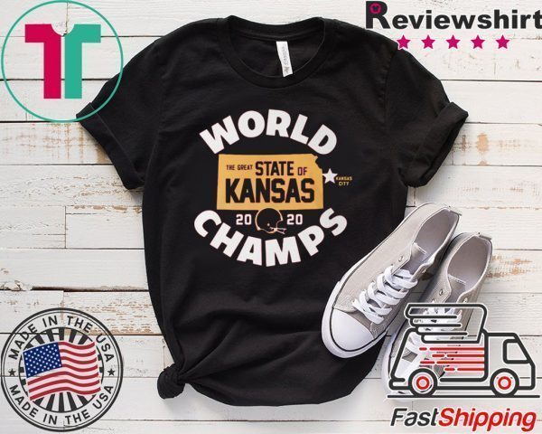 Kansas World Champs Shirt - The Great State Of Kansas 2020 Tee Shirts