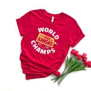 Kansas World Champs The Great State Of Kansas 2020 Tee Shirt