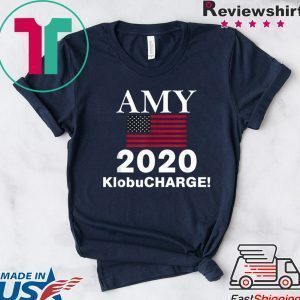 Klobucharge Amy Klobuchar 2020 President America Flag Tee Shirts