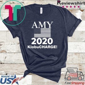Klobucharge Amy Klobuchar 2020 President American Flag Tee Shirts