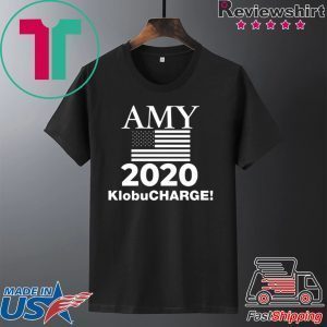 Klobucharge Amy Klobuchar 2020 President American Flag Tee Shirts