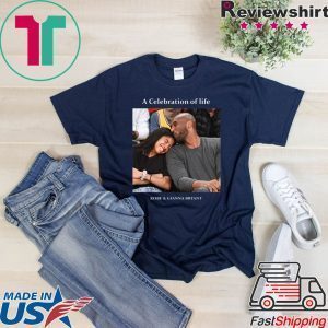 Kobe And Gigi Memorial A Celebration Of Life Kobe And Gianna Bryant short sleeves T-Shirt