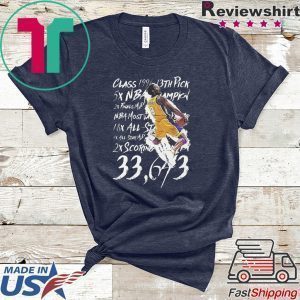 Kobe Bryant 1978-2020 RIP Legends Tee Shirts