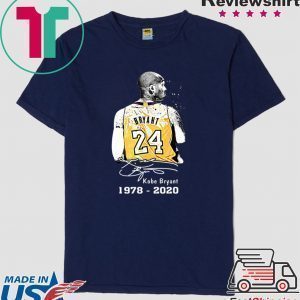 Kobe Bryant Legend Black Mamba 1978 - 2020 Tee Shirt