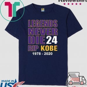 Kobe Bryant Legends Never Die Rip Kobe Mamba T-Shirt
